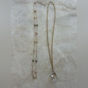 Swarovski Crystal touchstone crystal necklace set
